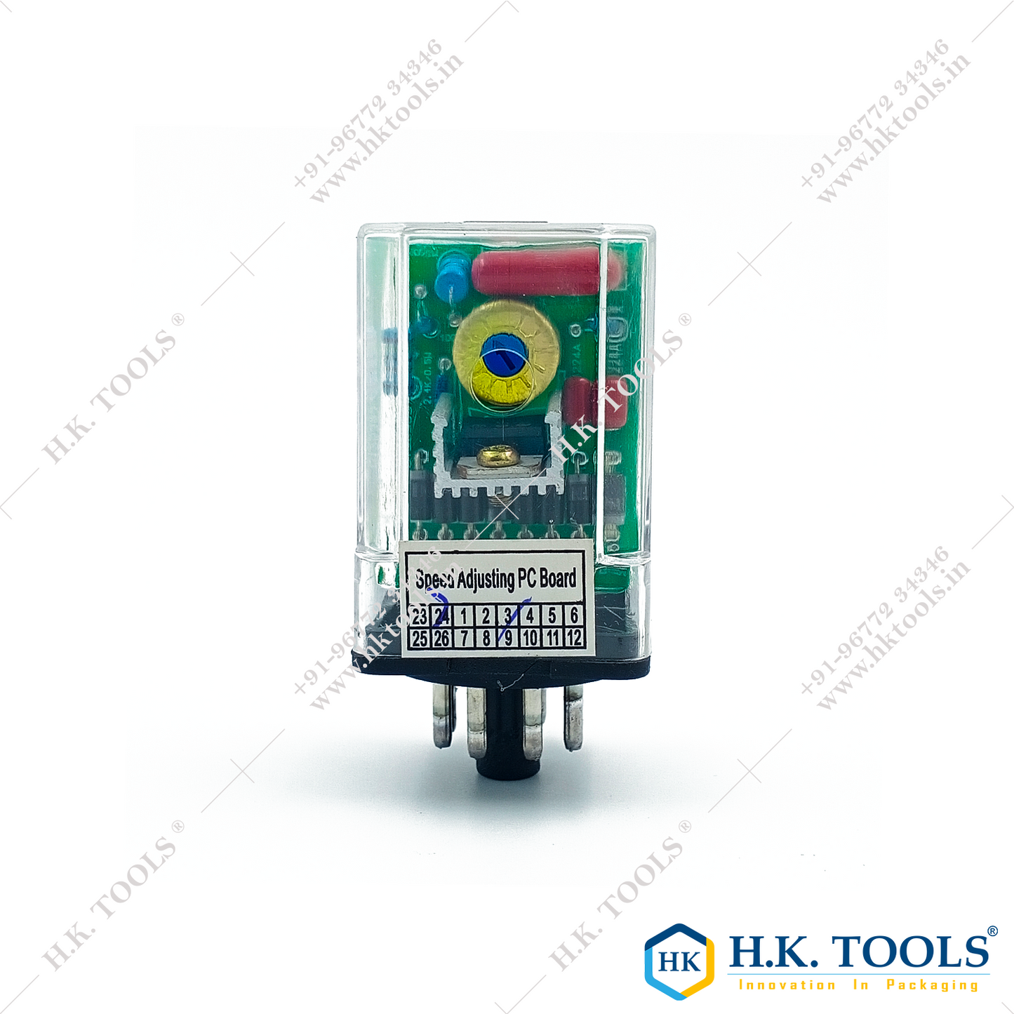 H.K.TOOLS® Speed Controller PCB 8 Pin Relay for Band Sealer